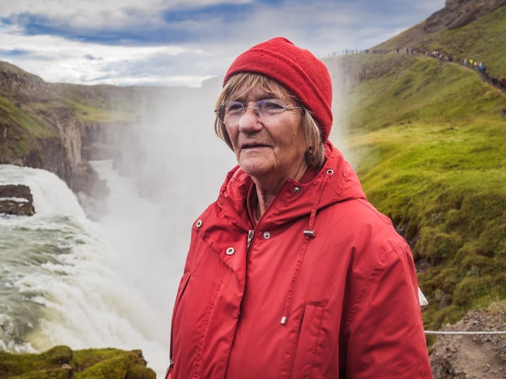 pensioners in Iceland