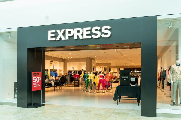 Express apparel store