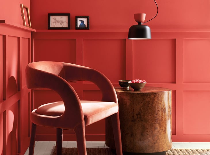 Benjamin Moore 2023 paint color of the year Raspberry Blush