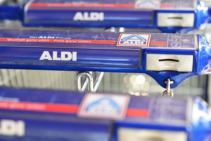 Aldi shopping carts