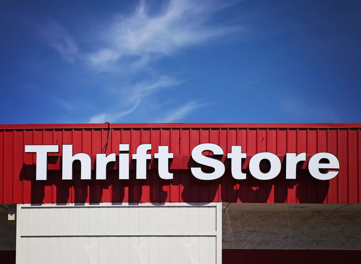 generic thrift store storefont
