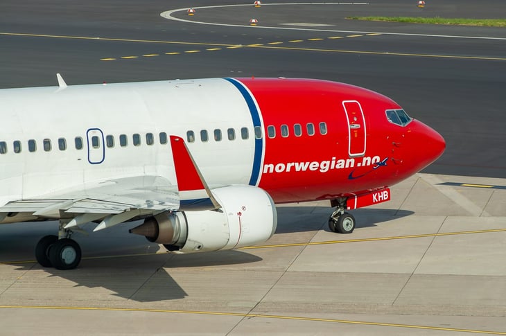 Norwegian Air Shuttle plane