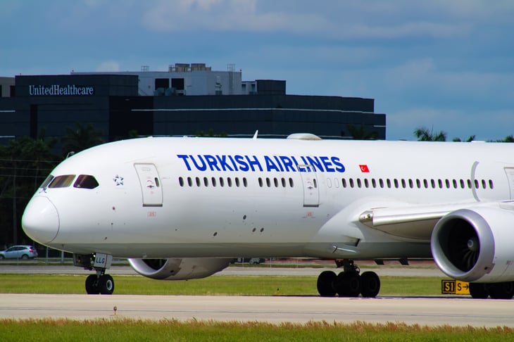Turkish Airlines airplane