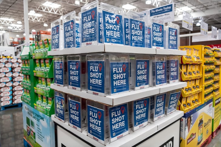 Flu shots at Costco