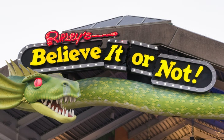 The Ripley's museum in Baltimore