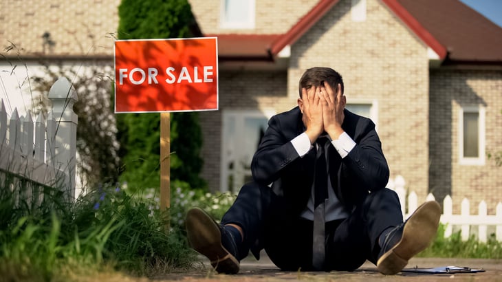 Unhappy real estate agent