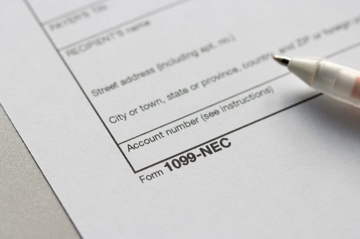 IRS Form 1099-NEC
