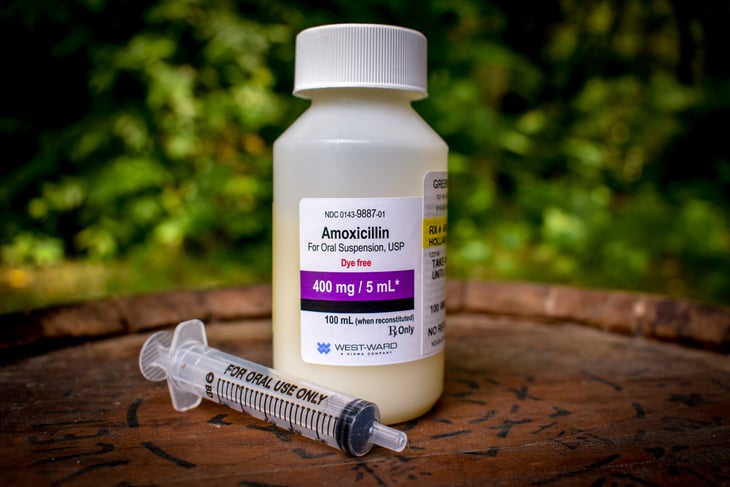 Amoxicillin suspension