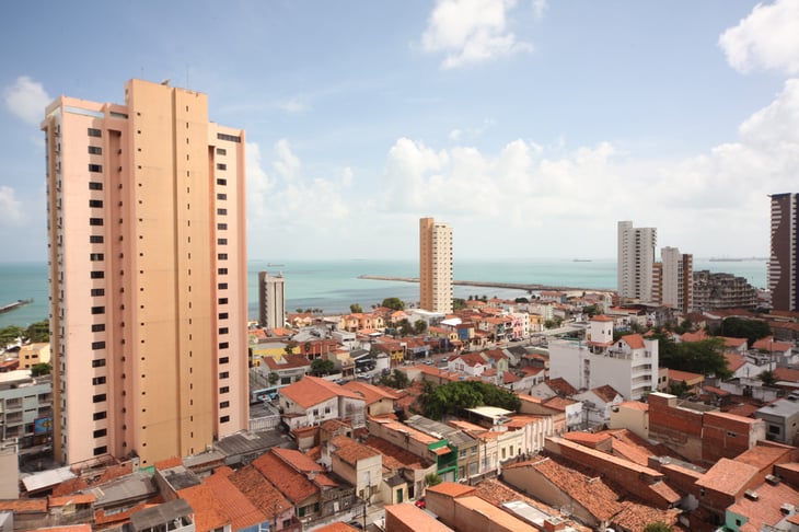 Fortaleza in Ceara, Brazil