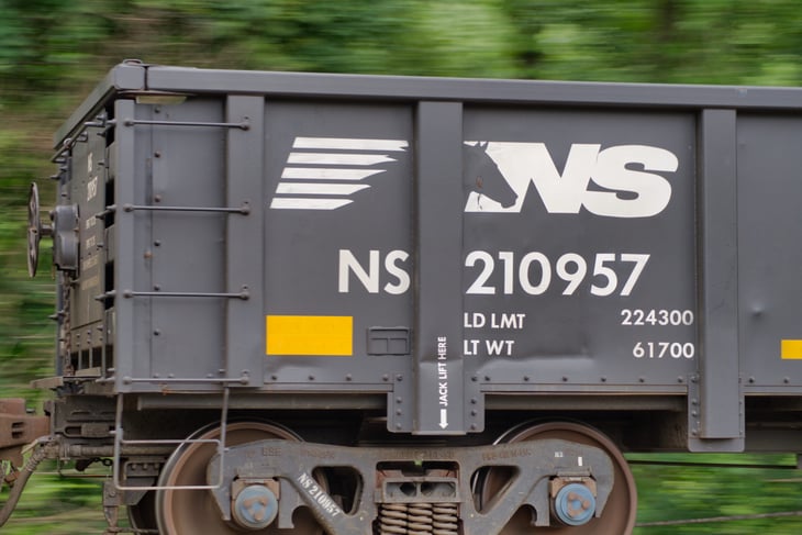 Norfolk Southern rail car