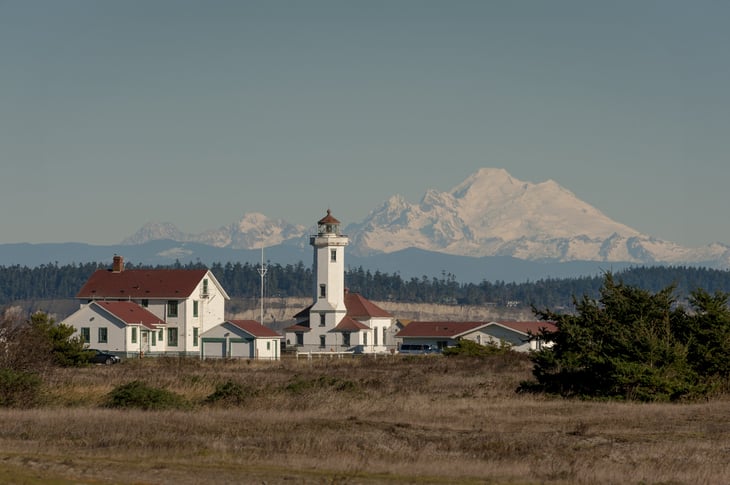 Port Wilson Lighthouse in Jefferson County, Washington