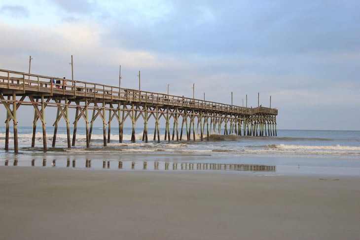Sunset Beach Pier, North Carolina
