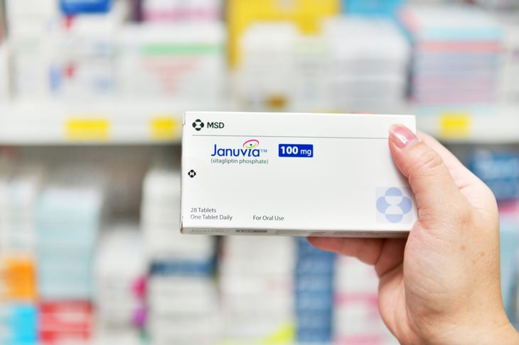 Januvia prescription drug tablets