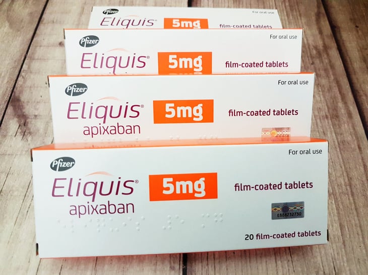 Eliquis prescription drug tablets