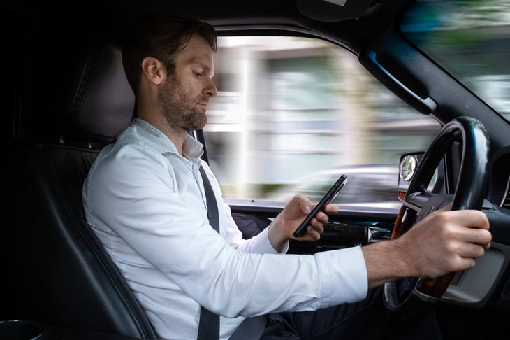 Texting while driving