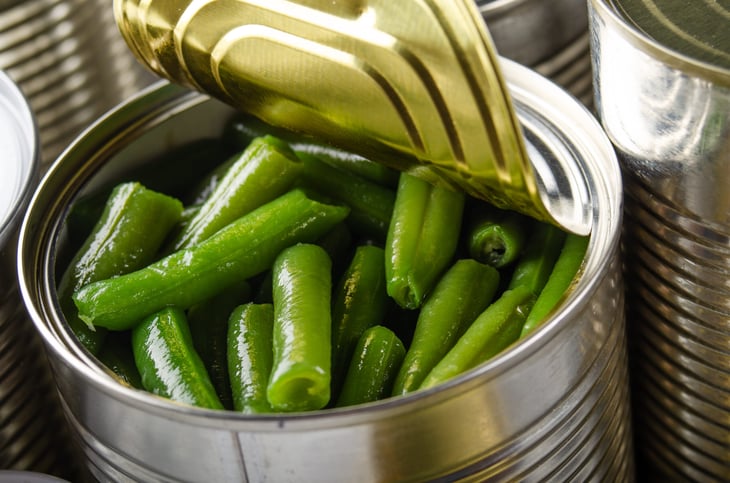 Canned green beans