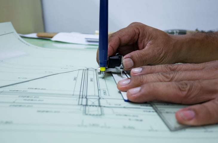 Architectural drafter