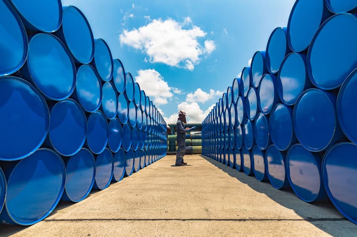 Oil barrels