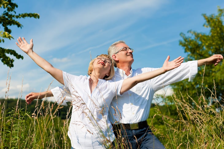 Happy Middle Aged Couple