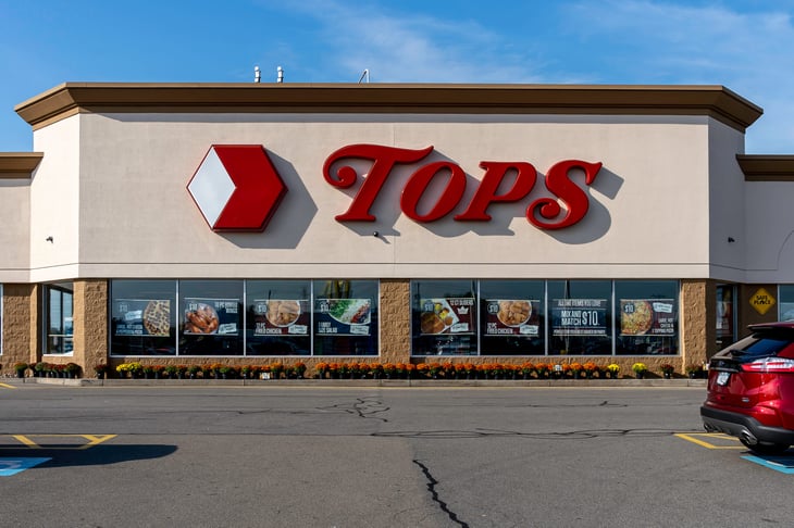 Tops grocery store or supermarket