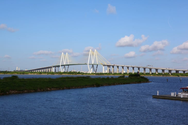 Fred Hartman Bridge, Baytown TX
