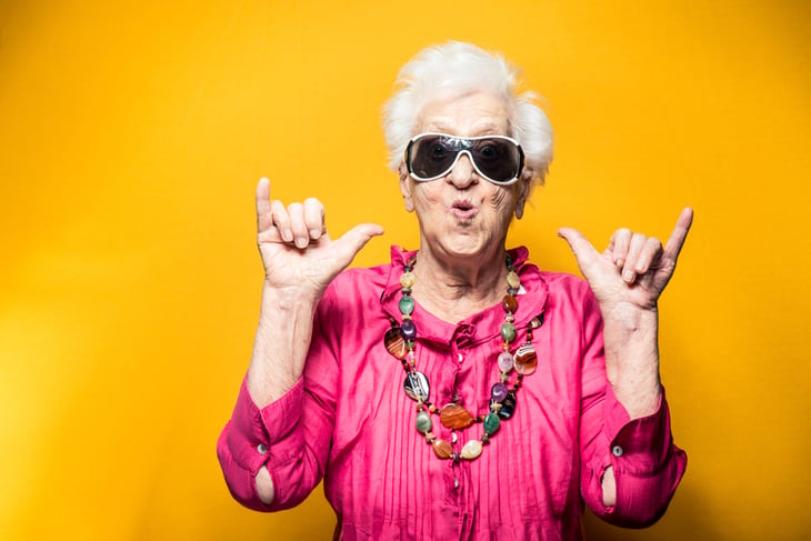 Healthy retiree
