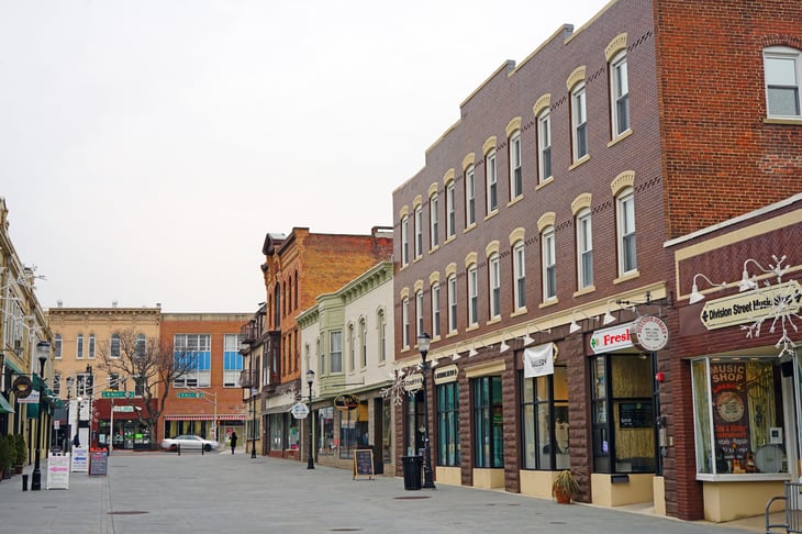 Downtown in Somerville, New Jersey