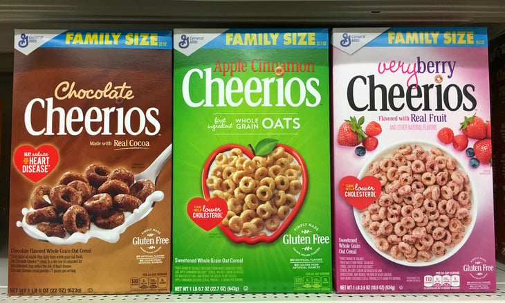 Apple Cinnamon Cheerios cereal