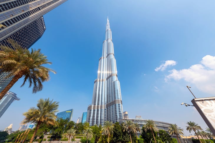 Burj Khalifa in Dubai