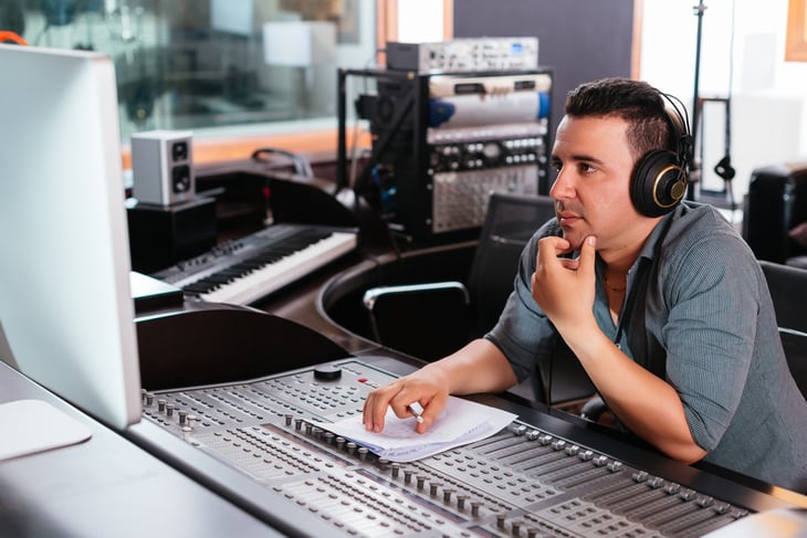 Broadcast technician/sound engineer