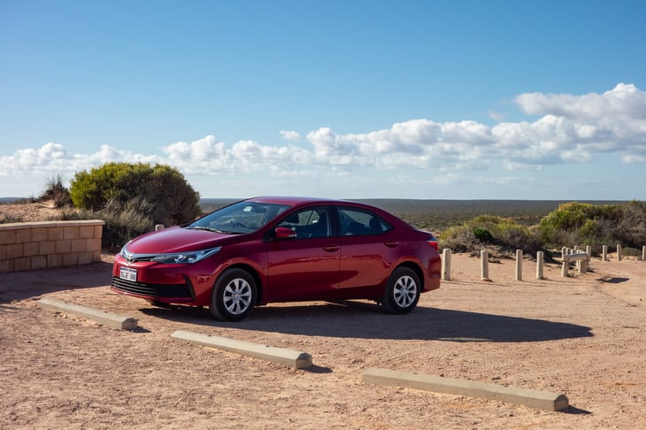 Toyota Corolla circa 2018