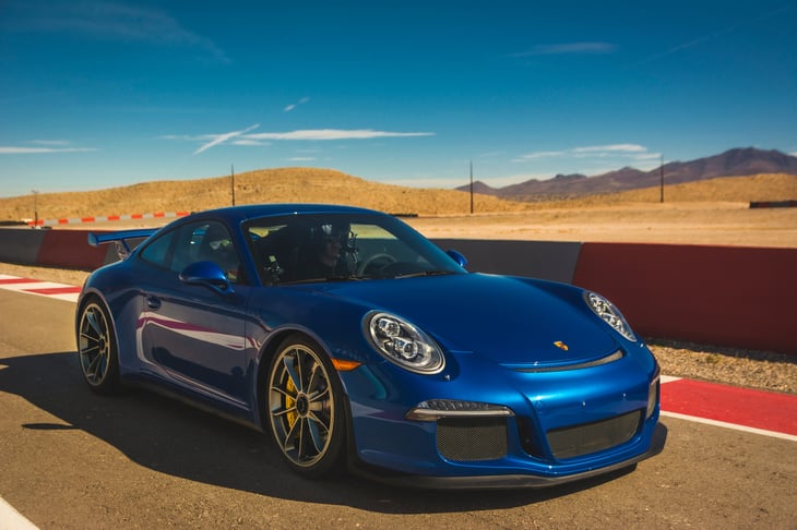 Porsche 911 circa 2018 in Las Vegas
