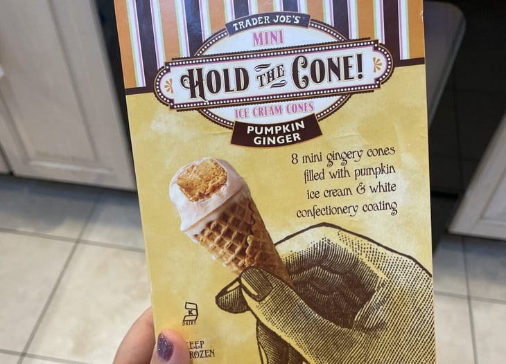 Trader Joe's Hold the Cone ice cream cones