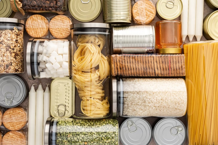 Stockpile pantry items