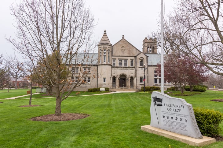 Lake Forrest College in Illinois