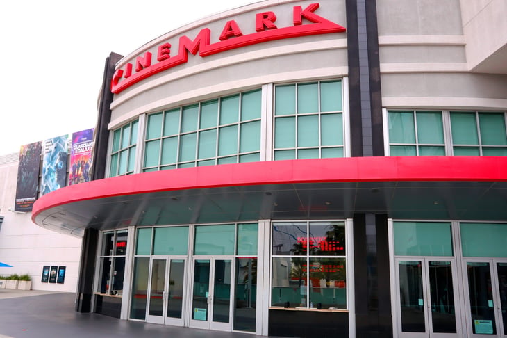Cinemark Theater in Long Beach at The Pike Outlets