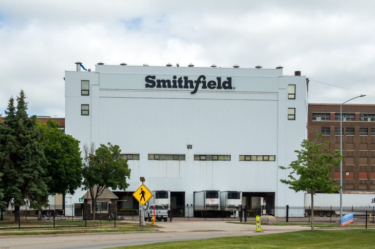 Smithfield Foods pork processing plant