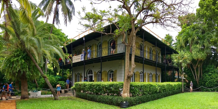 Ernest Hemingway home in Key West