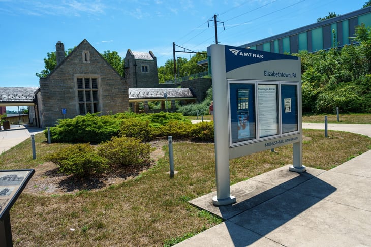 Elizabethtown, Pennsylvania, train station