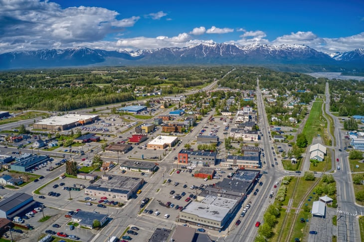 The city of Palmer, Alaska