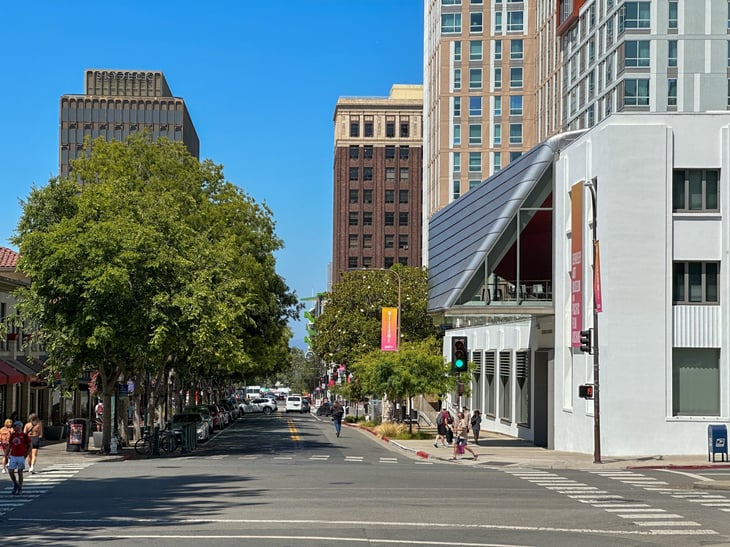Downtown Berkeley, California