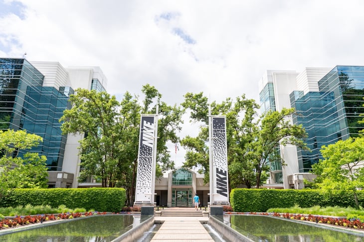 Nike global headquarters in Washington state