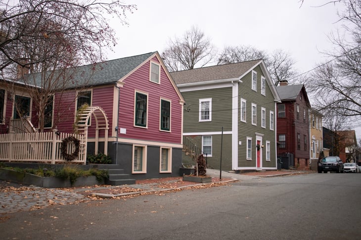 Homes in Fox Point, Rhode Island