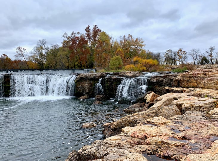 Grand Falls in Joplin, Missouri