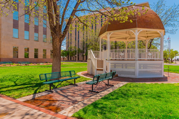 Downtown Lubbock, Texas
