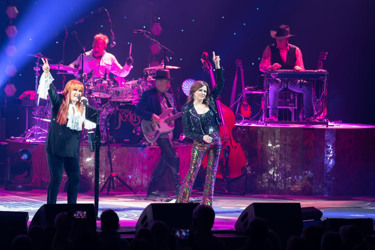 The Judds in concert at Hard Rock Live.