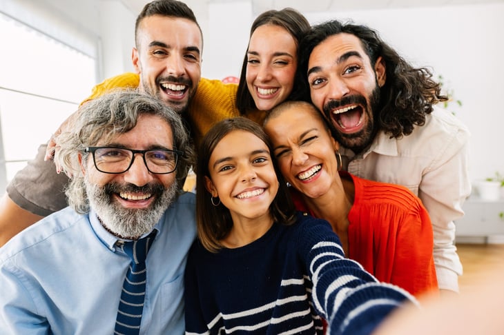 multi-generational family multiple generations
