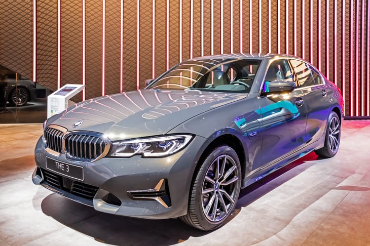 BMW 3 series car