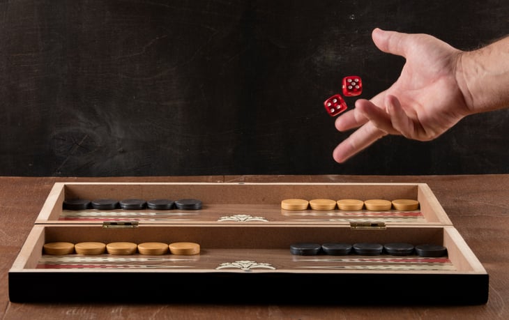 backgammon game