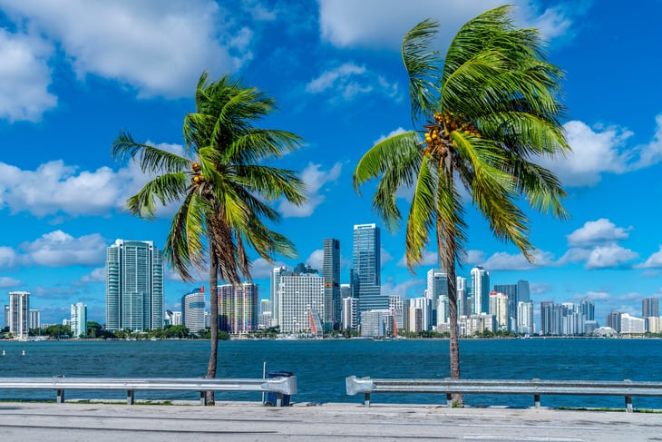 Buildings in Miami